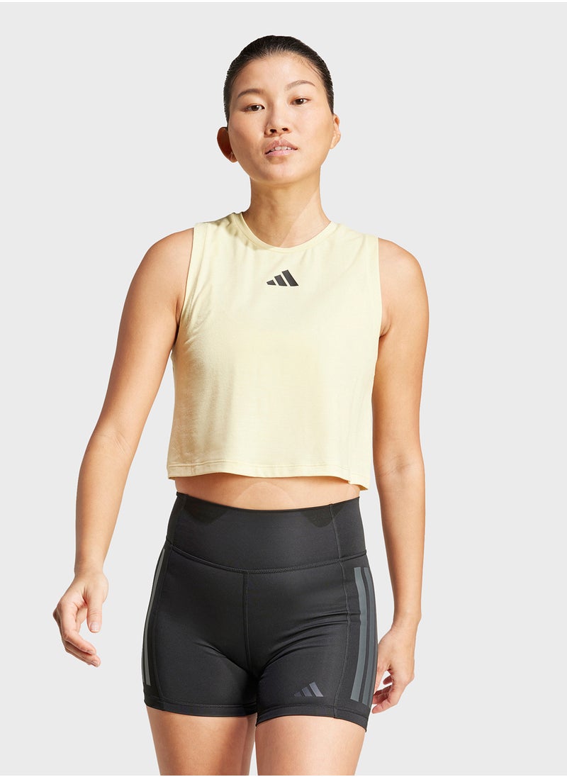 Adidas - Power 3 Stripe Boxy Tank Top - Image 1