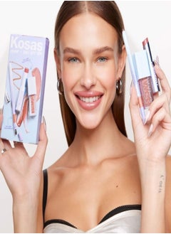 Kosas Plump & Juicy Lips Trio – Ultra-Hydrating, High-Shine Lip Set - pzsku/Z3989A19AE9CE0926ACC2Z/45/_/1740725065/00b19dd8-2447-4aa8-8968-68cde47e99e2