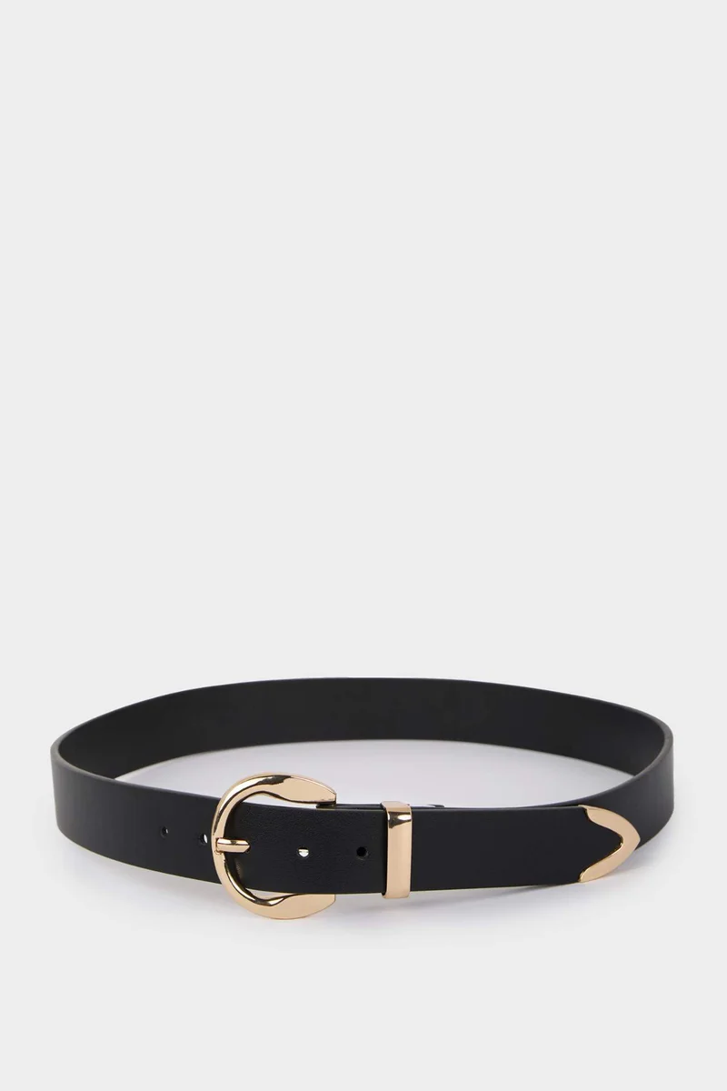 Defacto  Woman Faux Leather Jean Belt for Women | Best Price UAE