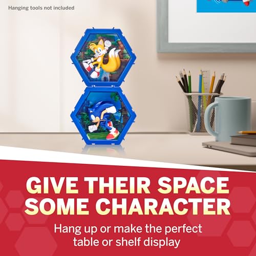 WOW! PODS - 4D Tails, Unique Connectable Collectable Bobble-Head Figure That Bursts from Their World into Yours, Wall or Shelf Display, Sonic Toys and Gifts, Series 1 no. 480 - Image 3