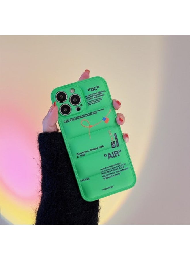 Generic - Trendy Down Coat Compatible For Iphone 11 15promax 13 Phone Case Xsmax 7p 12pro Digital Computer/For Iphone Protective Cover-Color:As Shown In White 2.-Applicable Model:For Iphone14plus - Image 1