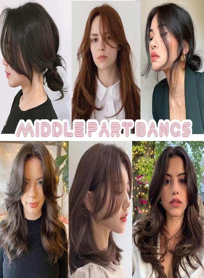 سكويشي قطعتان من وصلات الشعر الأمامية للنساء، غطاء شعر للنساء، وصلات شعر أمامية لتغيير تسريحة الشعر بسرعة - Image 5