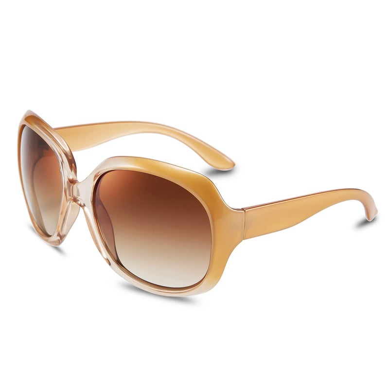 FEISEDY FEISEDY Fashion Oversized Polarized Women Sunglasses TAC Lenses B2434  - Image 1