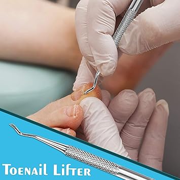 Candure Candure Nail Clippers Cutters Nippers for Thick Toenails Plus Nail Clippers for Fingernails Podiatry Instruments Clippers with Ingrown Toe Nail File Improved Quality  - Image 4