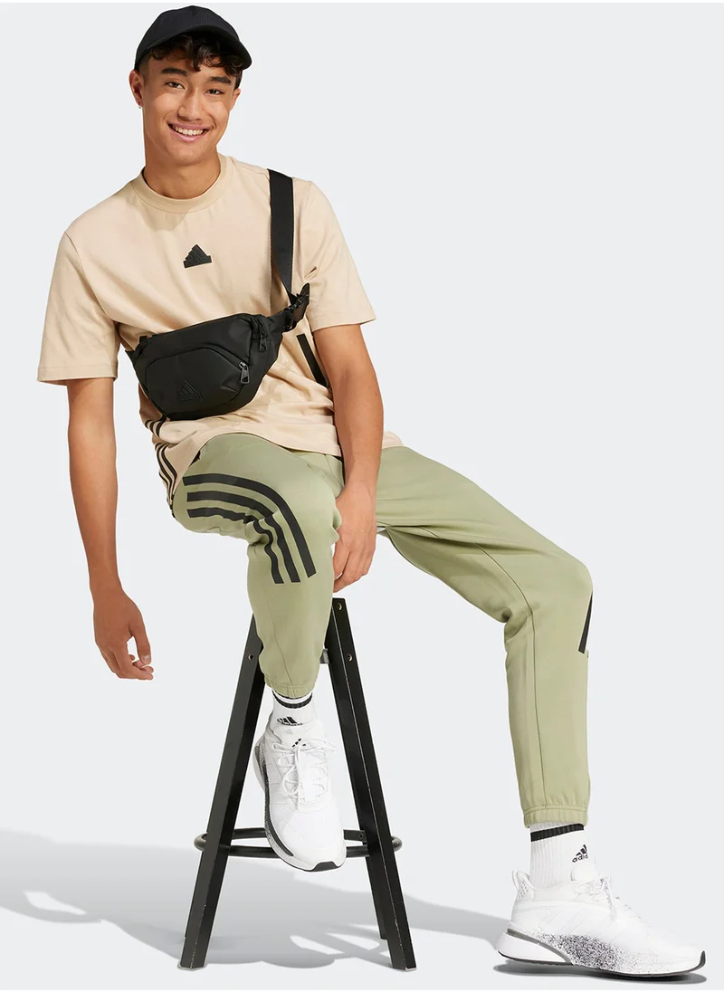 Adidas Future Icon 3 Stripe T-Shirt
