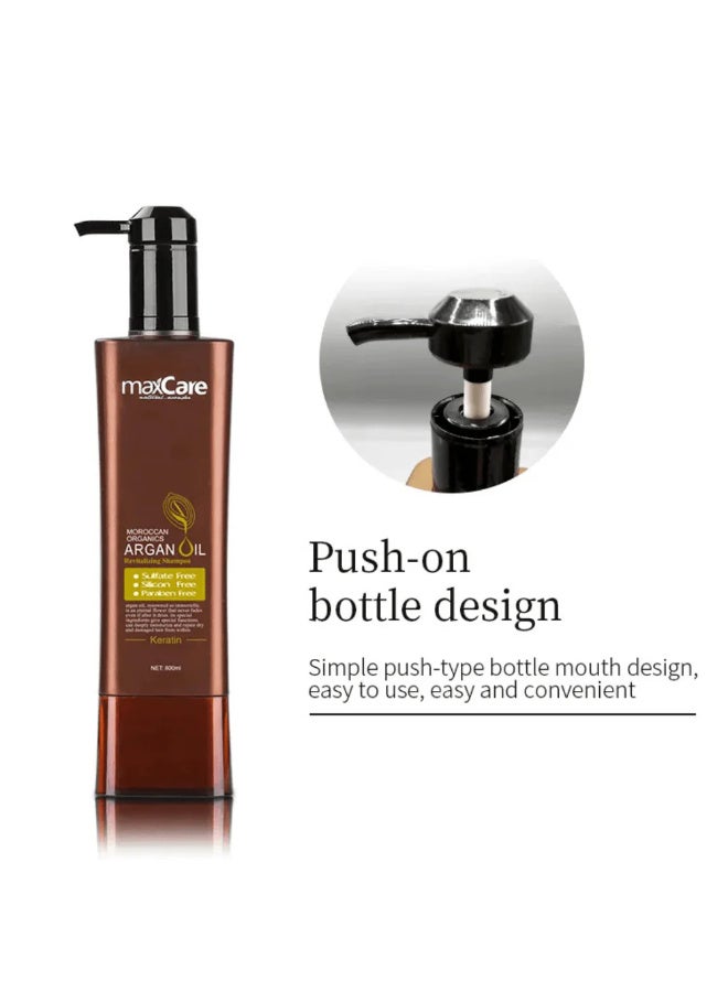MaxCare Moroccan Organics Argan Oil Revitalizing Shampoo 260ml - Image 5