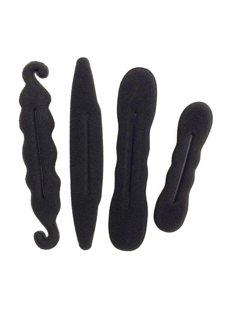 4pcs Magic Foam Sponge Hair Styling Set - Easy Twist Bun Maker & Clips, Comfortable & Portable for Effortless Hairstyles - pzsku/Z398A10F266F60C1F6585Z/45/_/1737539922/21c8fb92-a5fa-41af-9474-7d6c44e31518