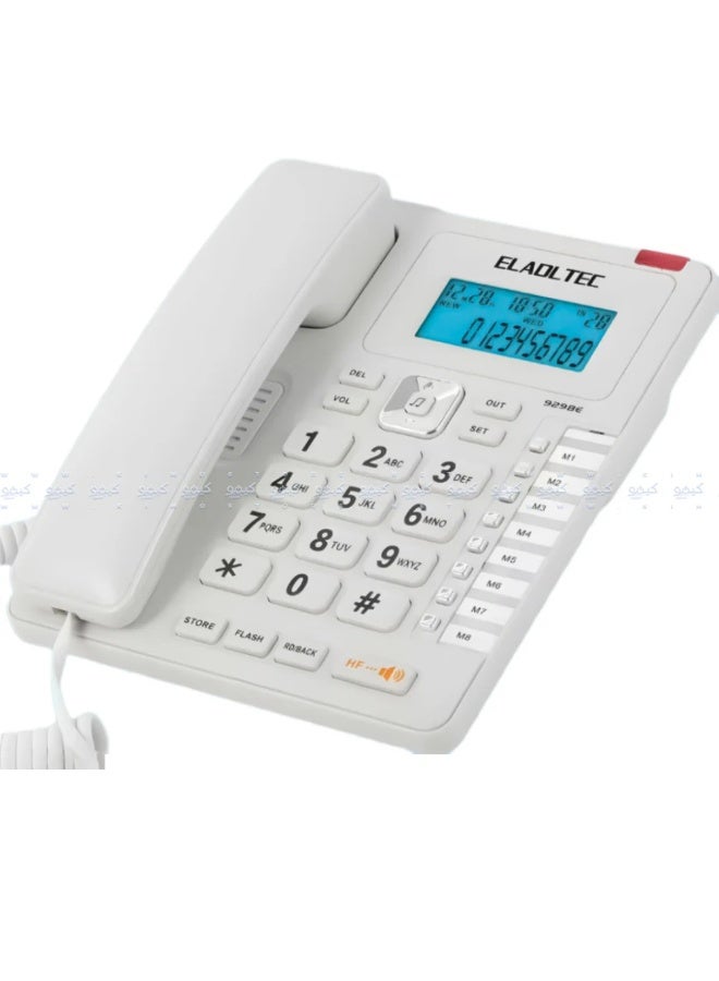 EL-Adl.Tec EL-Adl.Tec Caller Id Phone Model 929be Z398A1692B1607B0121D7Z