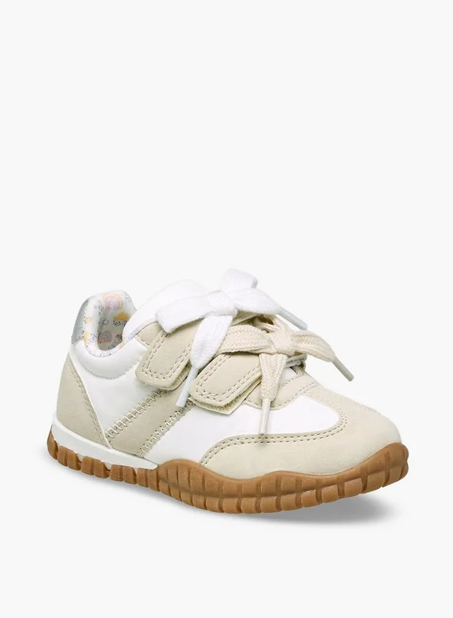 JUNIORS Girls Hook & Loop Ankle Sneakers