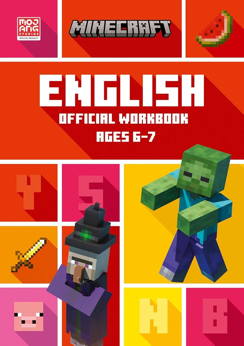 Minecraft English Ages 6-7: Official Workbook - Image 1