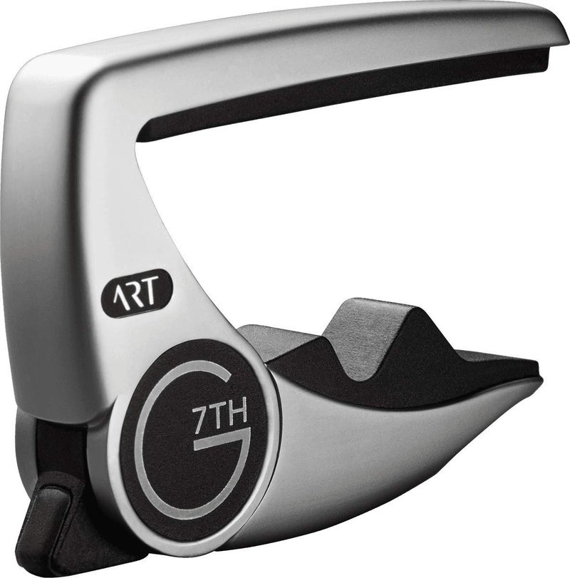 G7th Performance 3 Guitar Capo - Steel String Silver - 52mm - Adaptive Radius Technology, Precise Tuning, Unique Tension Control for Easy One-Handed Use - 6 String Acoustic and Electric Guitars - Image 4