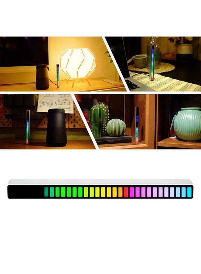 NIBEMINENT RGB LED Sound Control Pickup Rhythm Light Multicolour - Image 5