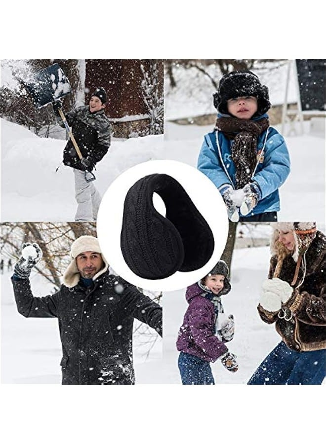 Ear Muffs For Winter Men Women, Fleece Ear Warmers Winter Warm Earmuffs For Cold Winters Adjustable - Image 5