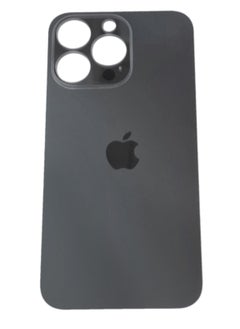 Replacement glass back for iPhone 13 Pro, black