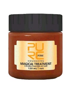 PURE PURC Magical Keratin Treatment Mask, Advanced Molecular Roots Conditioner for Dry & Damaged Hair, 5 Seconds Restore Soft Hair (120ml)  - Image 1