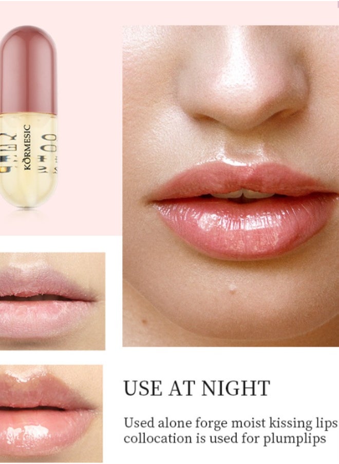 Kormesic Lip Oil Day and Night Two-piece Lip Care Kit Removes dead skin and leaves lips soft and supple  - Image 4