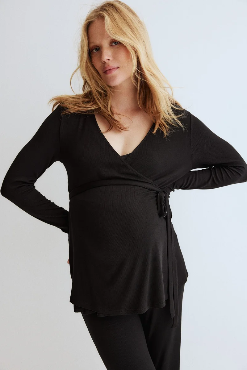 H&M MAMA Wrap top