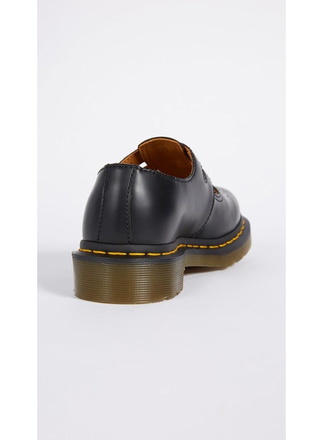 Dr. Martens Dr Martens Women's 8065 Mary Jane Buckle Leather Shoe Black-Black-9 - Image 4