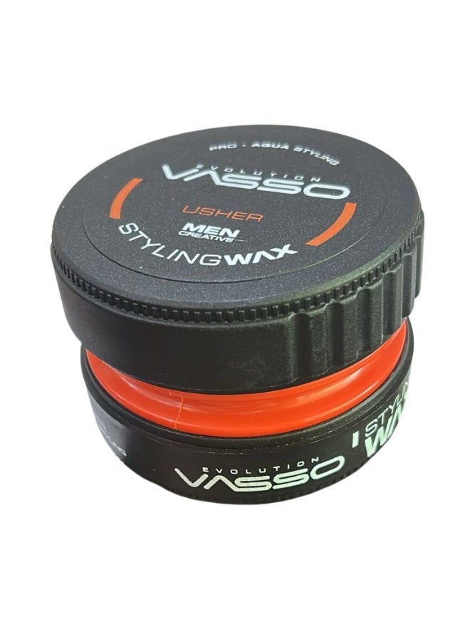 VASSO EVOLUTION Pro Aqua USHER Styling Wax 150ml  - Image 1