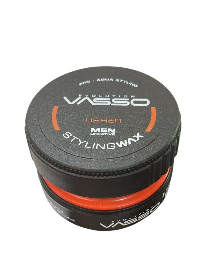 VASSO EVOLUTION Pro Aqua USHER Styling Wax 150ml - Image 4