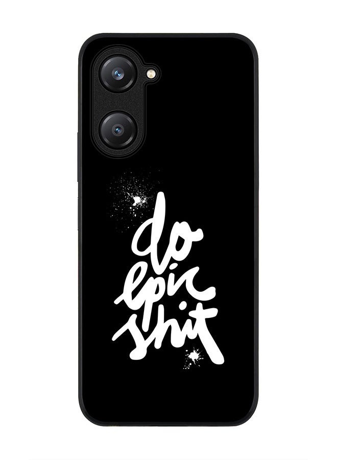 Stylizedd Rugged Black edge case for Vivo Y28s 5G / Vivo Y18 4G /Vivo Y03 4G, Slim fit Soft Case Flexible Anti Drop TPU Gel Thin Cover -  Epic - Image 1