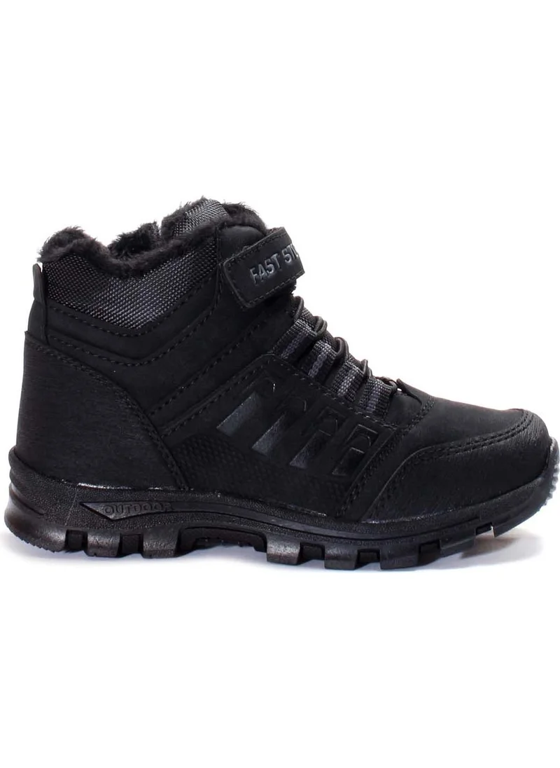 Fast Step Unisex Wool Lined Winter Comfortable Daily Durable Anti-Slip Sole Children's Sports Boots 869SFA542