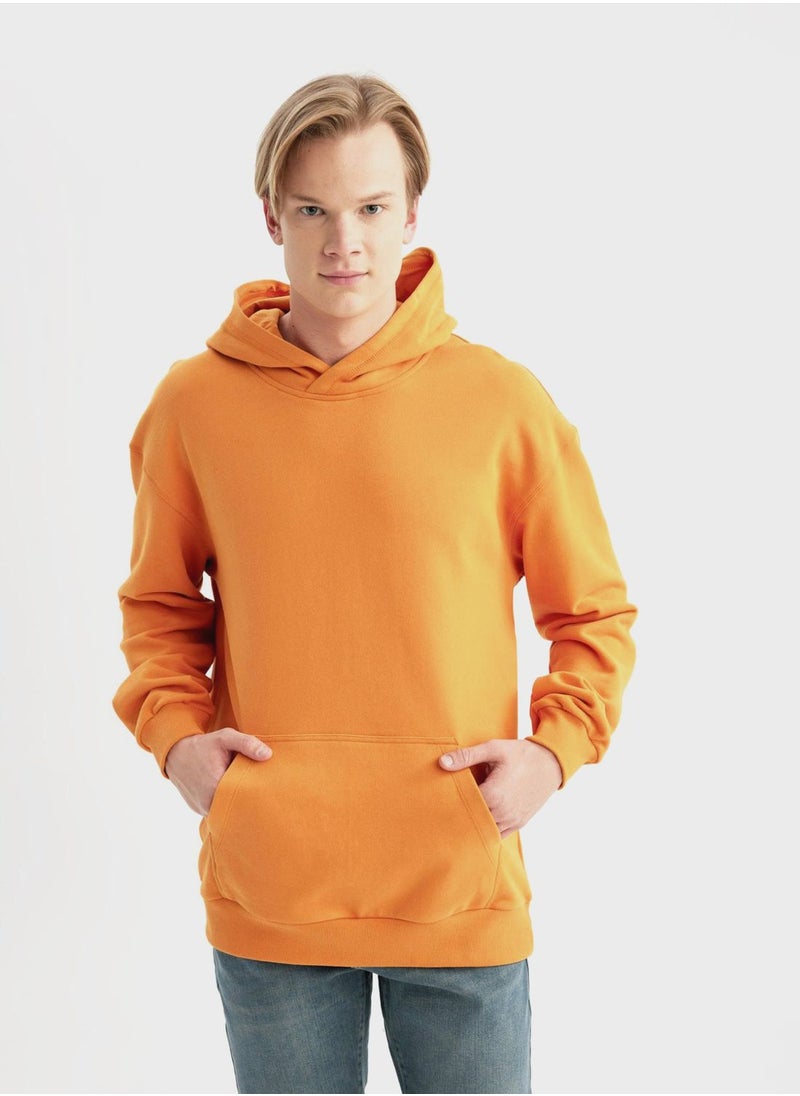 DeFacto Man Comfort Fit Hoodie  - Image 1