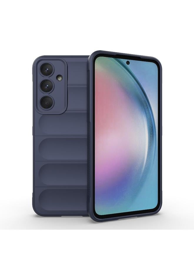 S-TOP Case For Samsung Galaxy A55 5G Magic Shield TPU + Flannel Phone Case - Image 1
