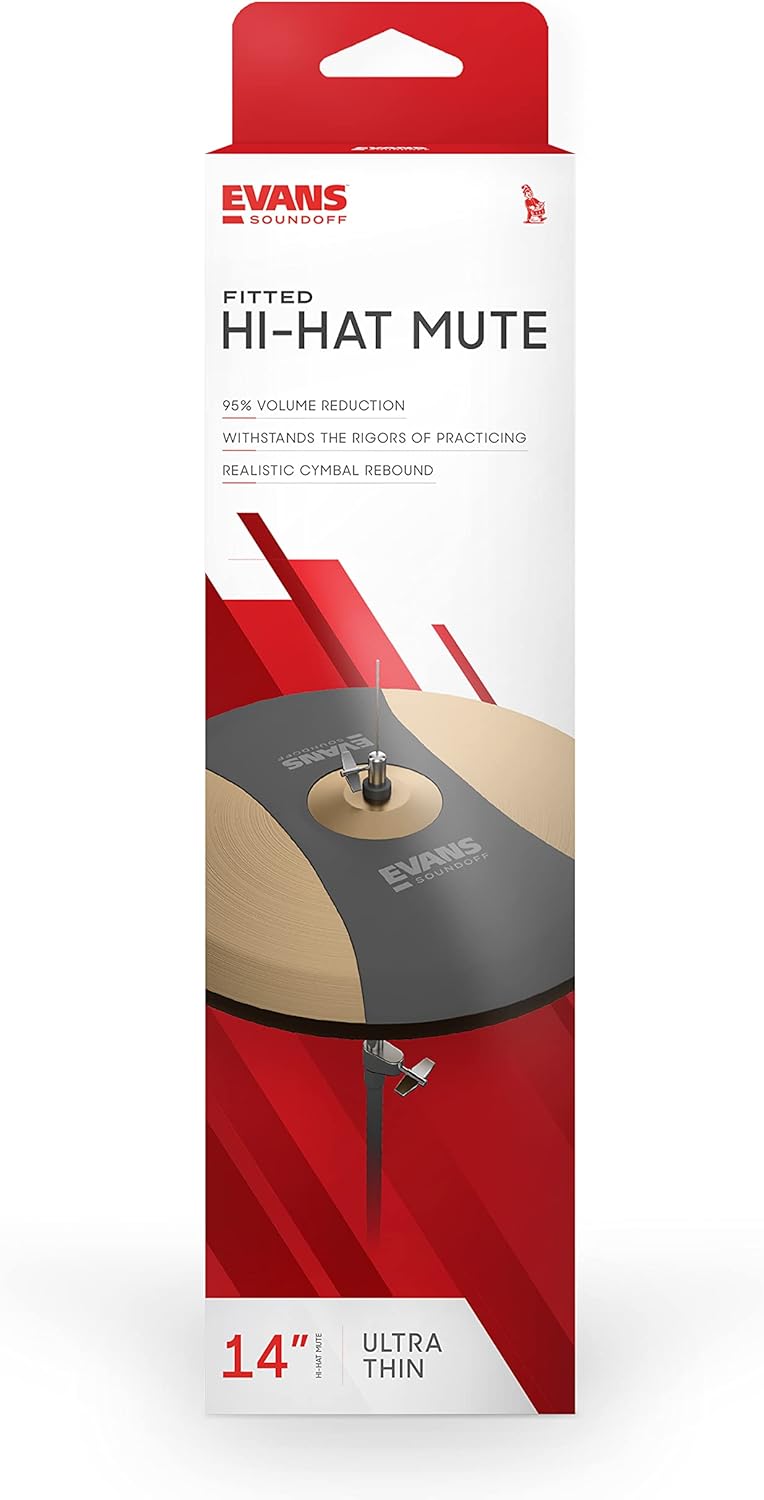 Evans SoundOff 14 Inch Hi-Hat Mute - Image 2
