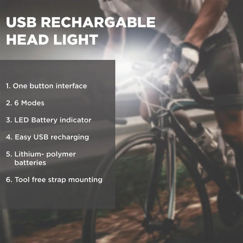 Spartan Bike Head Light