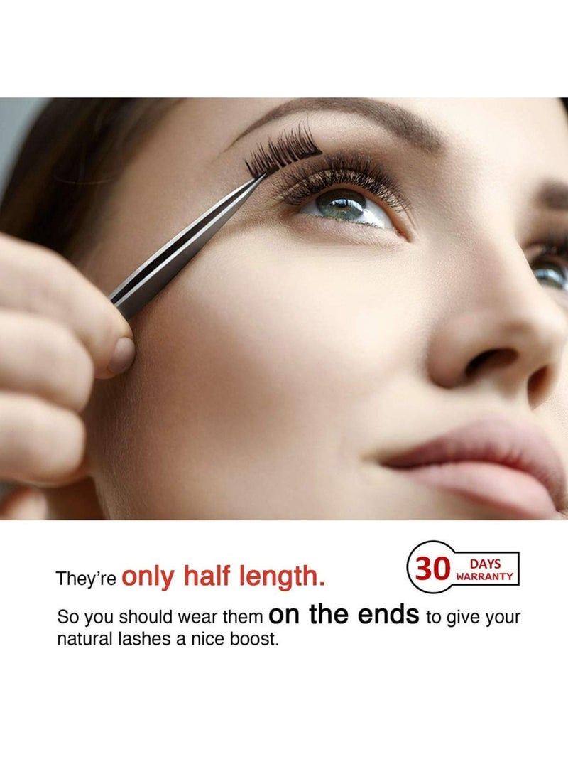 KASTWAVE - No Glue Magnetic Eyelashes ,synthetic False Eyelashes with Magnets Under and over Your Upper Lashes, No Glue Needed, Lightweight, Reusable, Contact Lens Friendly, Cruelty Free - Image 1