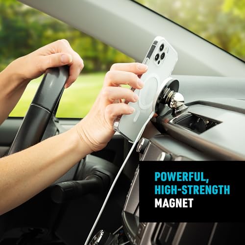 Nite Ize Steelie Orbiter Plus Dash Mount - Magnetic Phone Mount for Car Dashboards - Car Dashboard & Cell Phone Accessories - Neodymium Magnets - Image 4