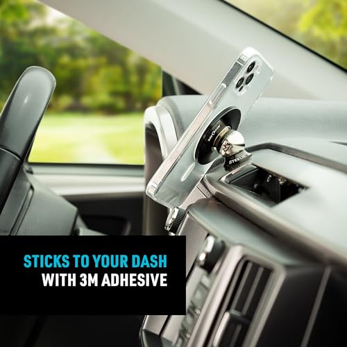 Nite Ize Steelie Orbiter Plus Dash Mount - Magnetic Phone Mount for Car Dashboards - Car Dashboard & Cell Phone Accessories - Neodymium Magnets - Image 5