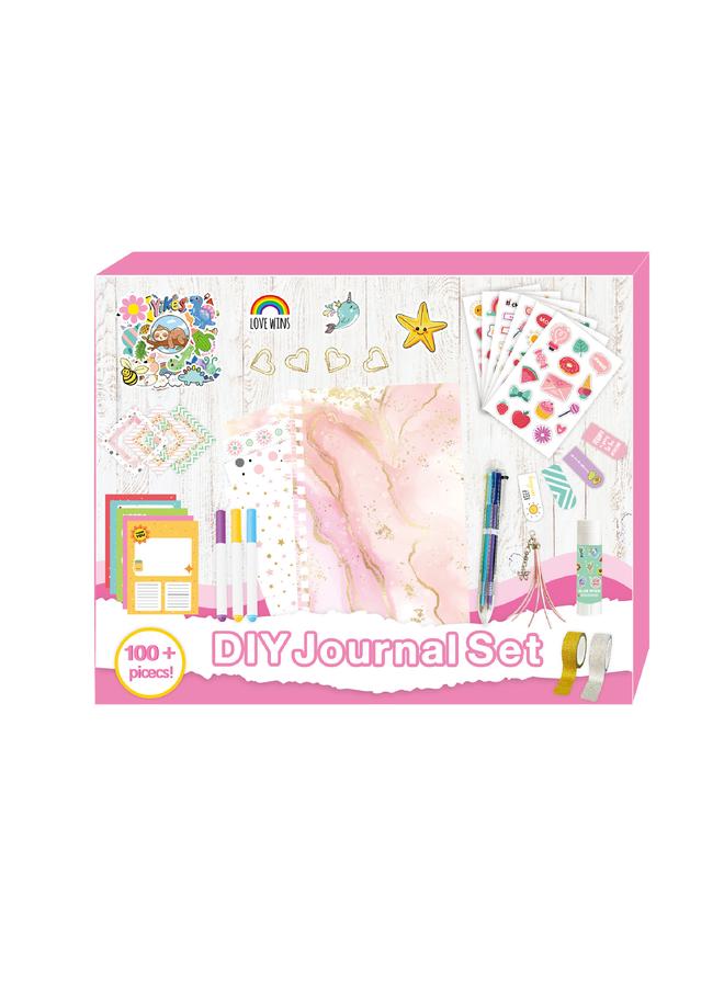 Bluejw New Children's Notebook Suit Stickers Girls Teenagers Birthday Gift Journal Scrapbook Hand Account - Image 5