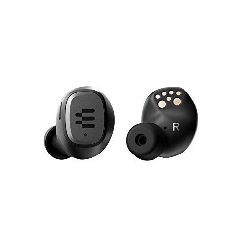 EPOS GTW 270 Wireless Gaming Earbuds, Bluetooth, Noise Reducing Closed Design, Dual Mics, Ergonomic Fit, IPX 5 Water Resistant, Portable Charging Case, 20 Hours of Playtime,Black/Silver/Grey - Image 3