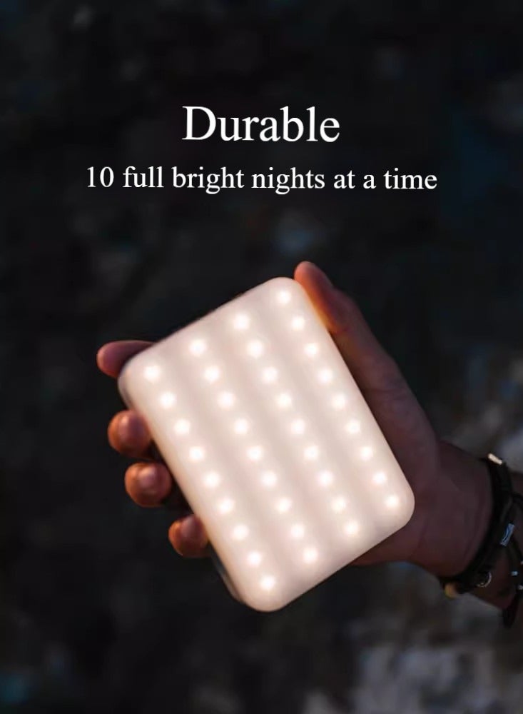 Ibowee LED مصباح تخييم قابل لإعادة الشحن 1000LM 4000MAH طاقة متنقلة مغناطيسية تصل إلى 70 ساعة عرض رقمي مقاوم للماء ضوء الطوارئ إضاءة محمولة مناسبة للمشي لمسافات طويلة - Image 4