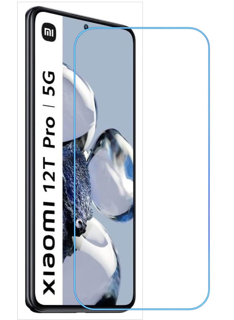 ACLIX Antistatic ESD Dustproof Premium Quality High Definition Clear Tempered Glass Screen Protector Designed For Xiaomi 12T Pro - Image 1