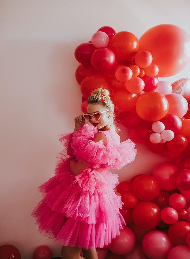 CEALXHENY 8PCS Heart Hair Clips for Women Girls Valentine's Red Heart Hairpins Gifts (8PCS Various Clip) - Image 3