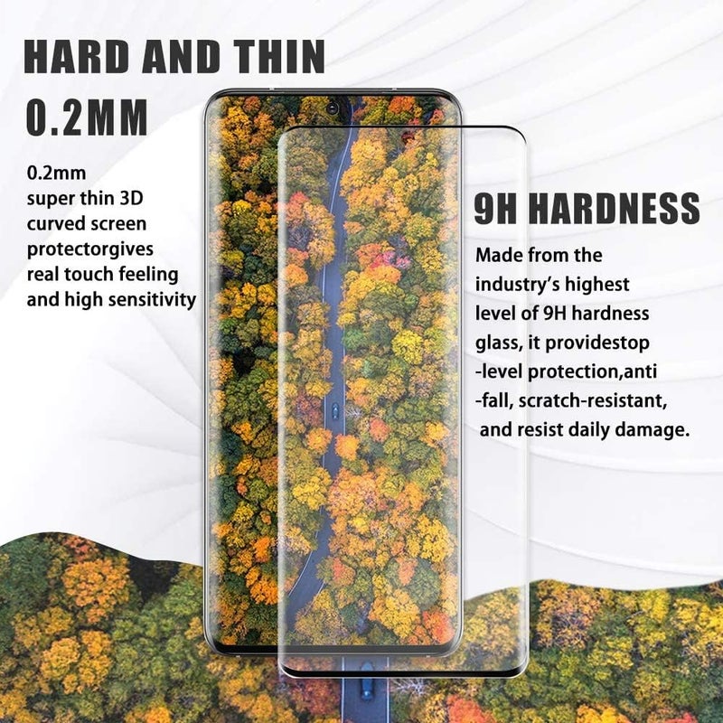 Mobilebies 9H Premium Black Border Tempered Glass Screen Protector (Non-UV Glass) for Google Pixel 6 (6.4 Inch, Pack of 1) | Full Screen Coverage (Edge to Edge) Screen Guard - Image 2