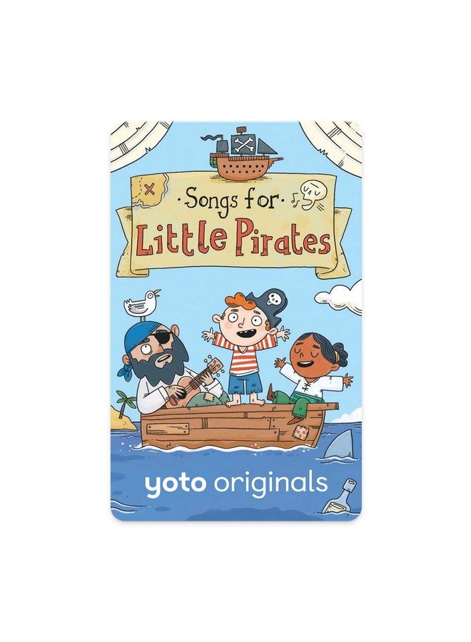 Yoto Songs for Little Pirates - Kids Musical Card for Use Player & Mini All-in-1 Audio Player, Screen-Free Listening with Fun Singalong Music for Playtime, Parties & Travel, Ages 3+ - Image 1