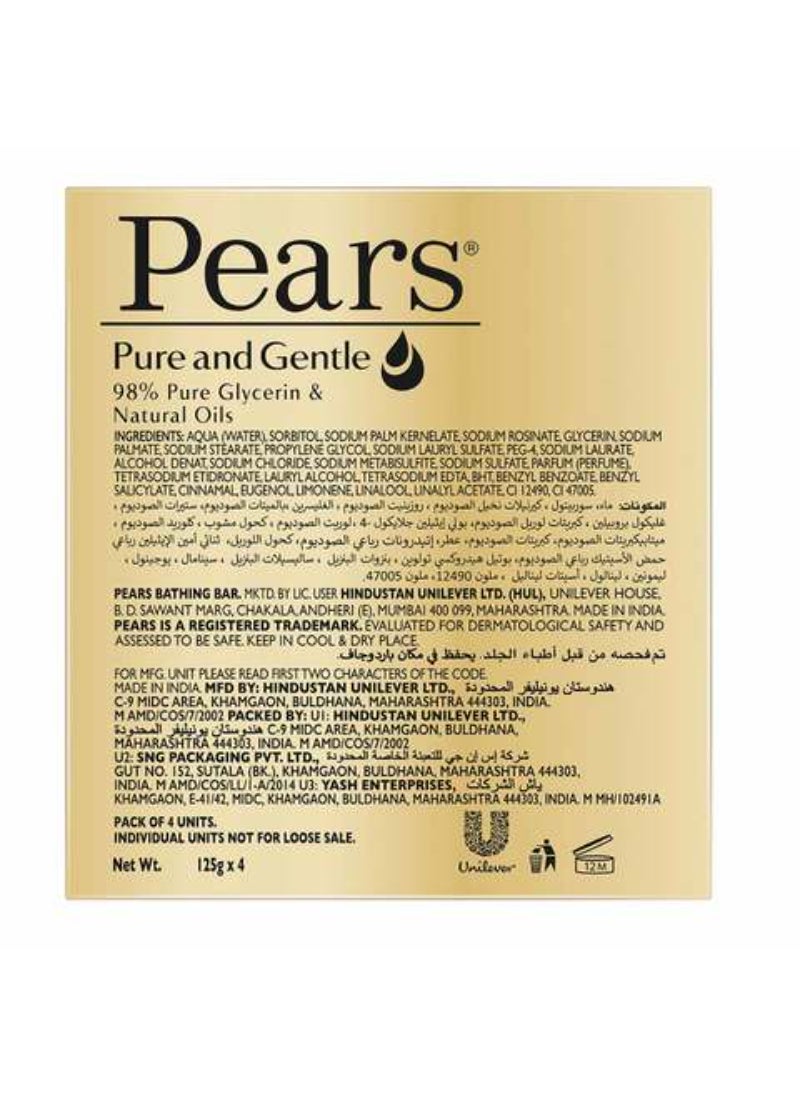 Pears Pure And Gentle Bar Soap 125g Pack of 4 - pzsku/Z398BF614CD20B6DBD5AAZ/45/_/1710410694/68c30eab-acde-4fc1-aed7-94882c5391ba