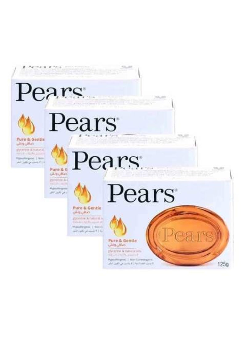 Pears Pure And Gentle Bar Soap 125g Pack of 4 - pzsku/Z398BF614CD20B6DBD5AAZ/45/_/1710410696/d0d724cd-7e0a-4f92-80a6-7de9a3de2c44