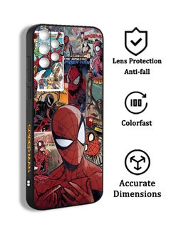 Phone Case Cover For Samsung Galaxy A32 4G Marvel Spider Man Peter Drawing