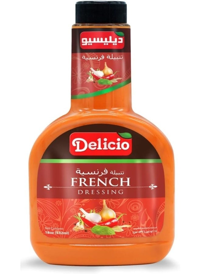 Delicio French Dressing - 532 ml - Image 1