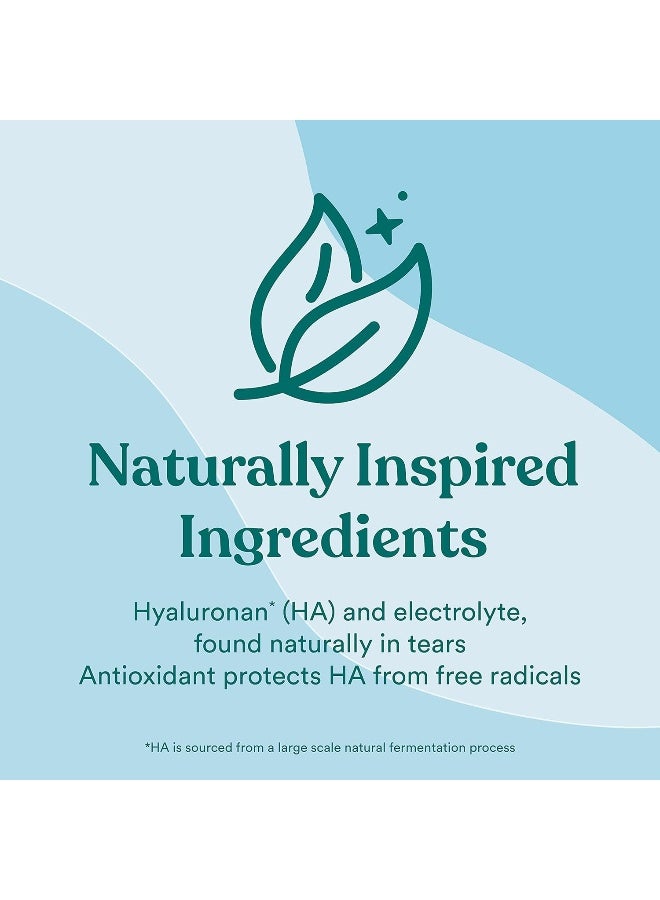 Biotrue قطرات تعزيز الترطيب، صديقة للعدسات اللاصقة الناعمة للعيون المتهيجة والجافة من باوش + لومب، خالية من المواد الحافظة، مستوحاة طبيعياً - Image 3