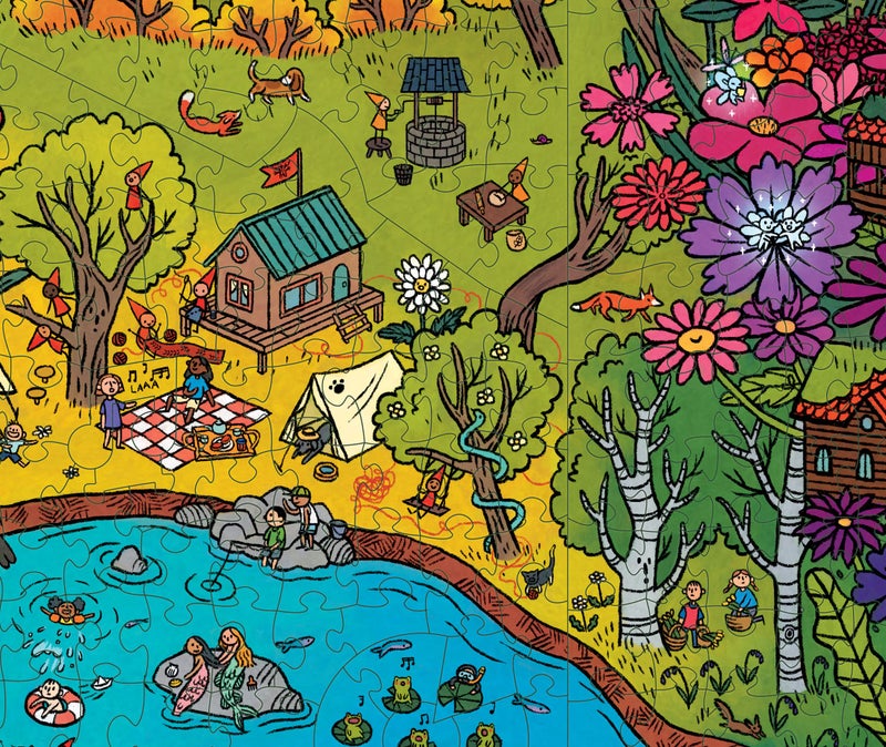 Magic Puzzle Company The Gnomes' Homes â€¢ 1000 Piece Jigsaw Puzzle from The Magic Puzzle Company â€¢ Series Three - Image 3