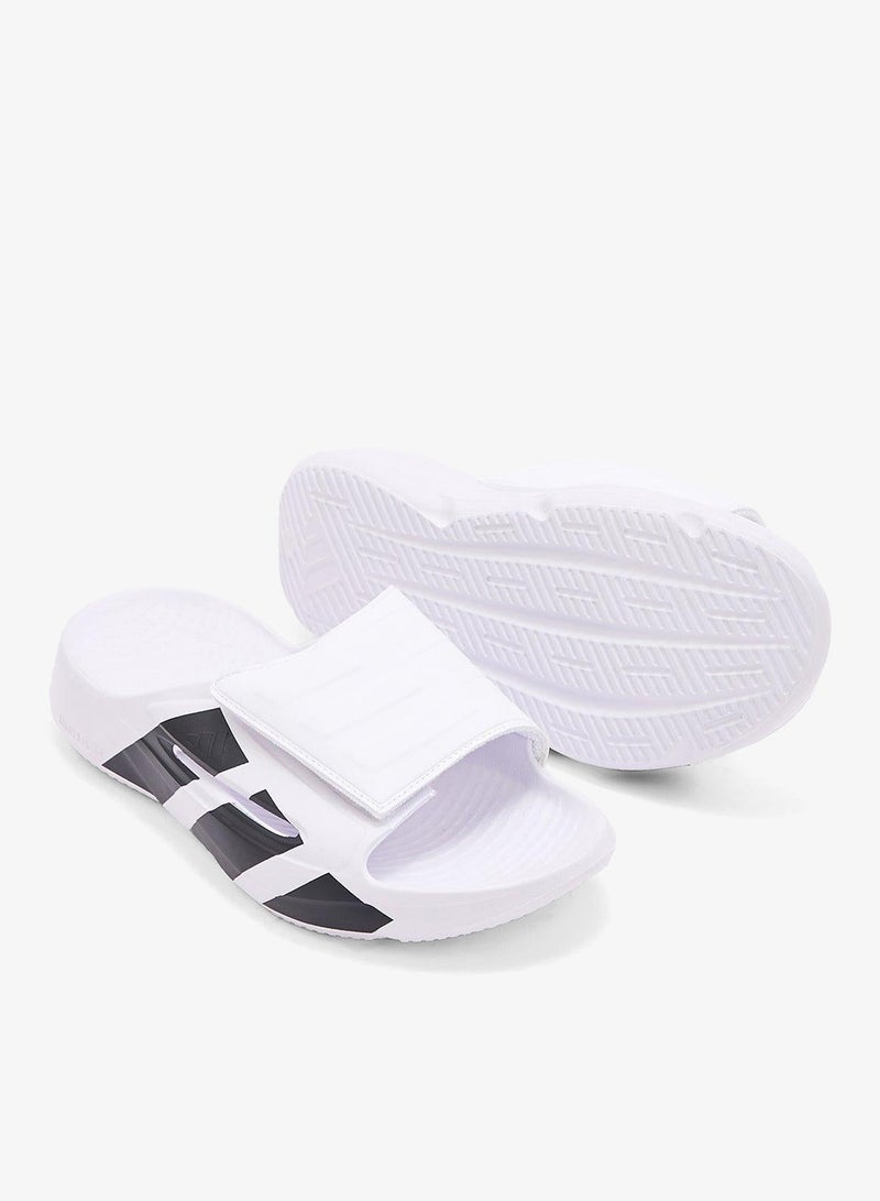 Adidas Lightblaze Slide U White Sportswear Sandals/Slippers For Unisex - Image 4