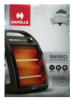 Havells Havells Bero Quartz heater black 800 watt two heat settings  - Image 1
