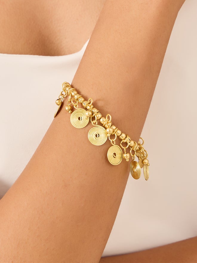 Styli Styli Embellished Textured Bracelet  - Image 1