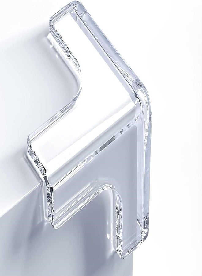 Dkriva واقي زوايا أمان للأطفال على شكل حرف T من DKRIVA، واقي حواف شفاف لزوايا الطاولة، مصدات زوايا مضادة للصدمات ومقاومة للأطفال، وسائد سيليكون ناعمة لحماية الأثاث من الأطفال (8 قطع) - Image 1